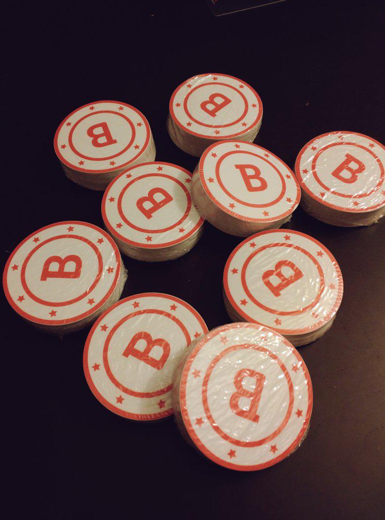 Stickers? Stickers.