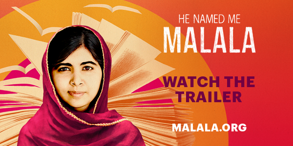 MalalaFund's tweet photo. It's here! #WATCH Official trailer for #HENAMEDMEMALALA http://t.co/vspSlYk8Mc a film abt Malala's incredible story http://t.co/zwszjspfvE