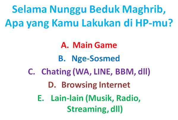 sinyalmagz's tweet image. Yuk ikut polling #nunggubeduk, pilih SATU jawaban aja ya..#JumatBerkah