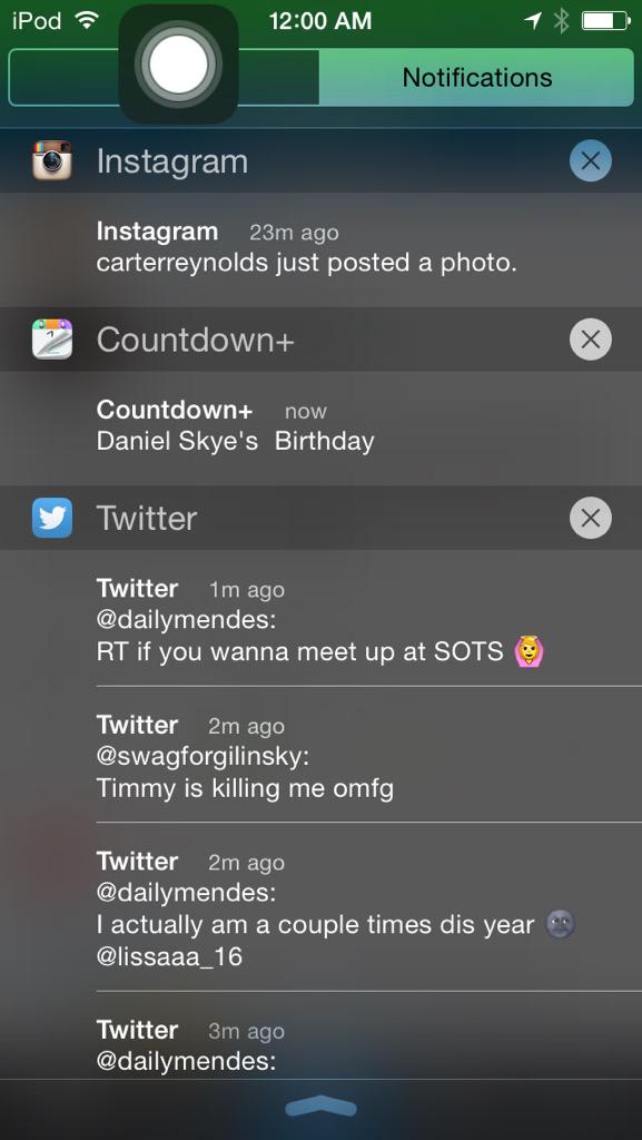  Hey Its Your Birthday Here Where I Live (MN) So HAPPY BIRTHDAY DANIEL SKYE  