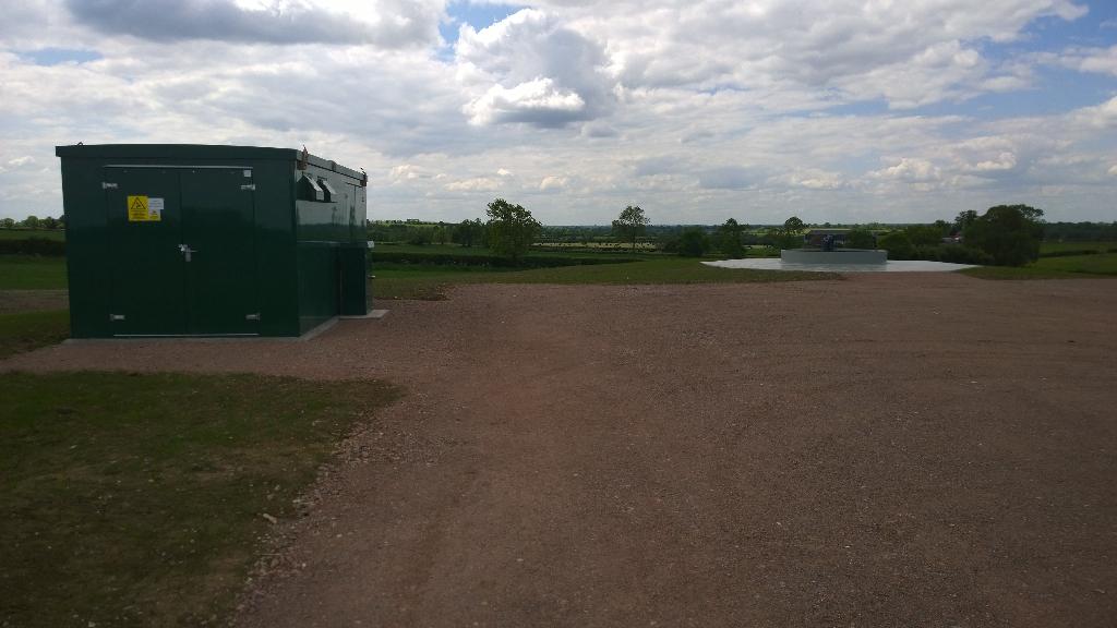 CLSconstruct's tweet photo. Photos of a project completed a few weeks ago,the turbine going up today working with @TemporisWind &amp; @GreenCatRenew http://t.co/mUfgxTutY0