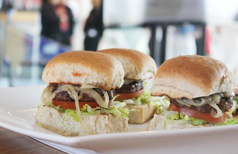 BeyondMeat's tweet photo. #TBT to that one time we served up some #BeastBurgers with a side of knowledge at the @bitesv conference! http://t.co/MwxoGgOBIz