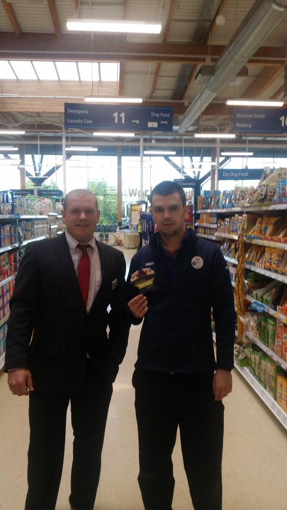 One of our 2 taplow night team service stars for this week. Outstanding efforts chris well done.