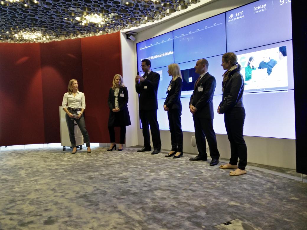 nicolasfete's tweet photo. SBB, Swisscom, Swiss Post, Die Mobiliar, Witzig and Microsoft enable flexwork. And you ? #worksmart #takeyourtimeback http://t.co/g9eG8ZYjo6
