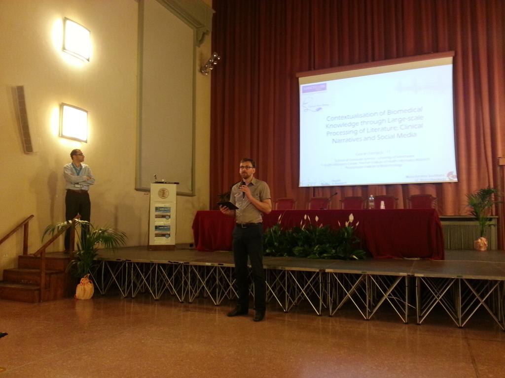 AIME 2015 tweet media