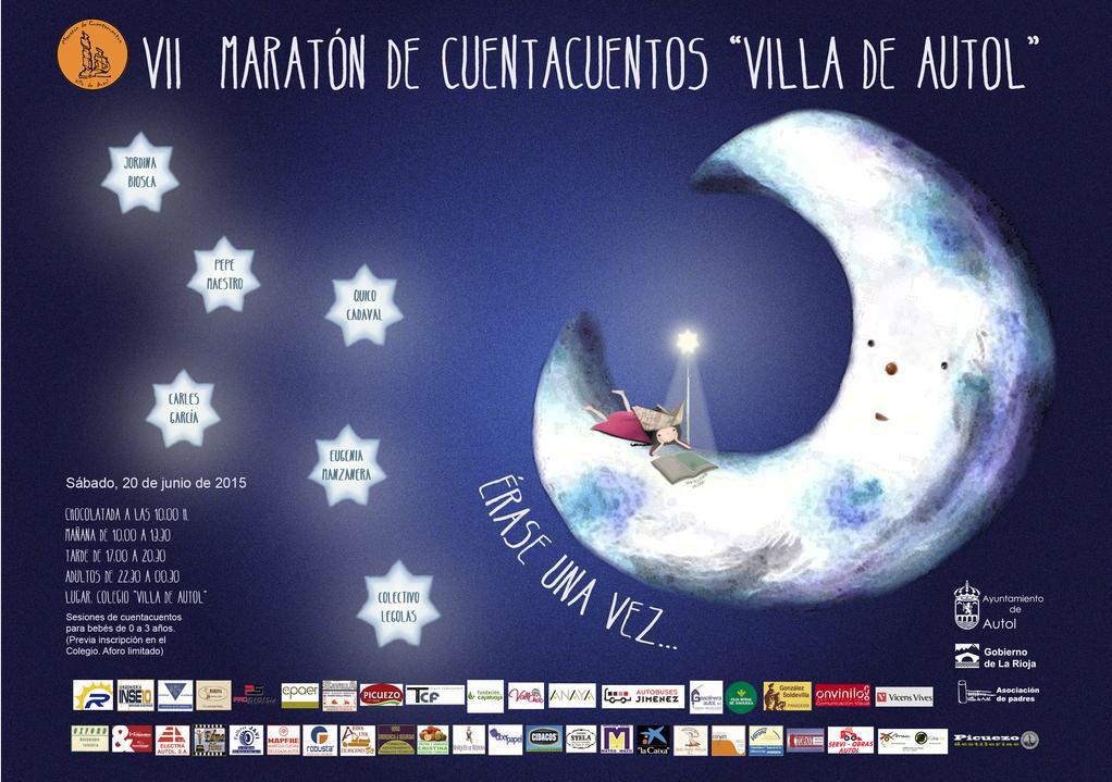 _AEDA_'s tweet photo. Mañana se celebra el VII Maratón de Cuentos "Villa de Autol", nos encanta :-))) cc @vivirAutol 
#NarraciónOral #Autol http://t.co/DSe2CezIe7
