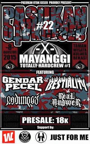 <a href="/GeserOtak/">PASUKAN OTAK GESER</a> 8 AGUSTUS 2015 at TWK GOR BEKASI. W/ <a href="/GendarPecelHC/">DAGELAN JAWI</a> <a href="/RealAnswerHC/">REAL ANSWER</a> @BESTIALITY_FYHC <a href="/RadunggaTribe/">Radungga Official</a>