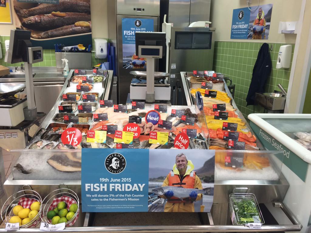 admanndo's tweet photo. Look at our fish counter today for fisherman's mission day #wowfactor @2875deeping @martinsreece http://t.co/62o0KwLL9c