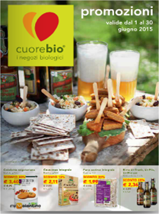 myVolantino's tweet photo. Promozioni #CuoreBio di giugno! Sfoglia il #volantino e risparmia: http://t.co/Upb76lpi4f - #promozioni #bio #natura http://t.co/IB9SPrdmpY