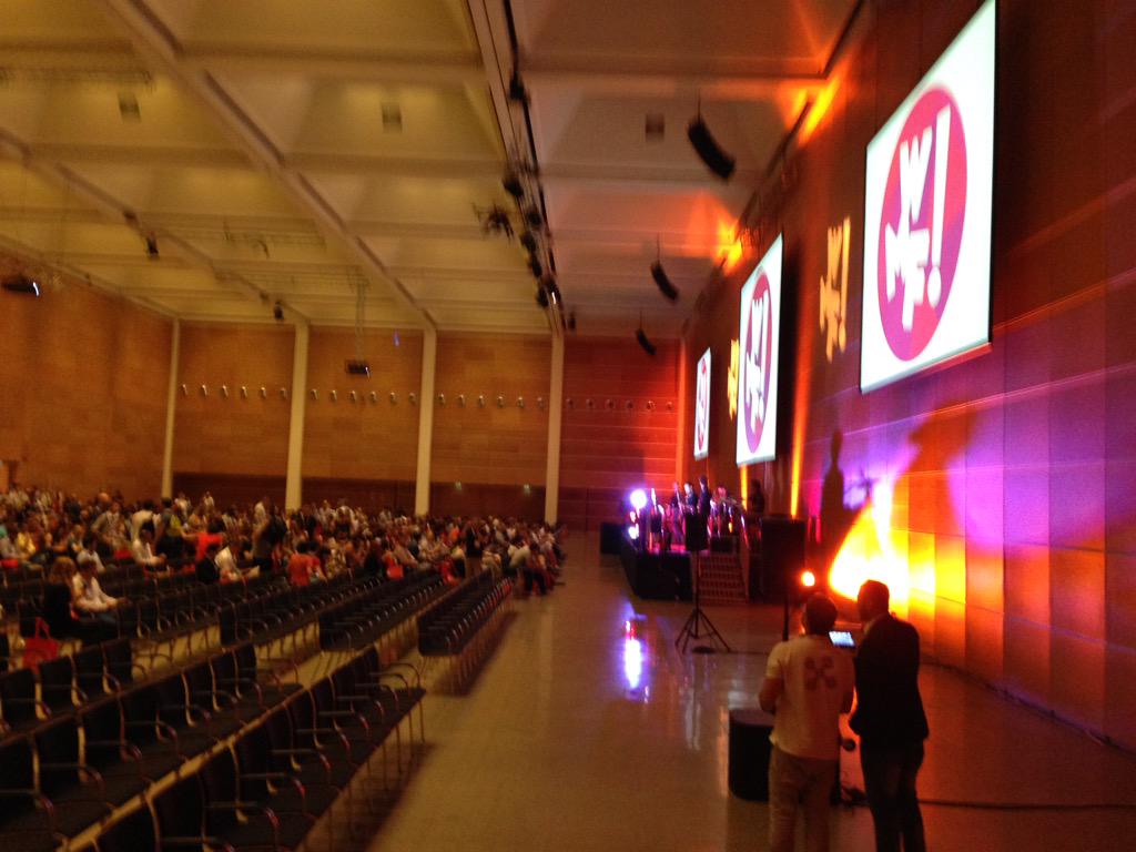 delexws's tweet photo. Presenti al #wmf15 http://t.co/4DnYQ6fGRz