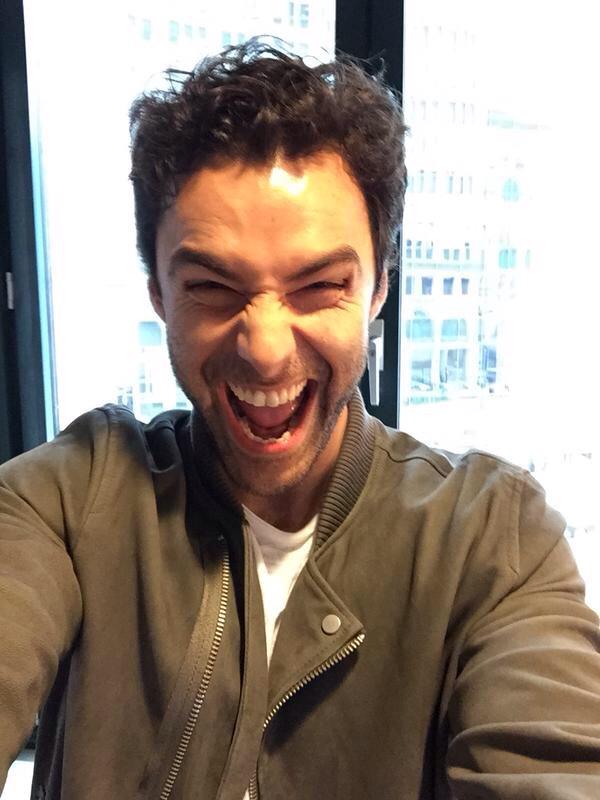 Happy birthday Aidan Turner, you giant puppy 