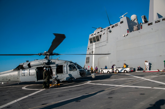 USNATO's tweet image. The USS San Antonio during #BALTOPS2015--via goo.gl/CWVDkT (Photos Peter Snoj)