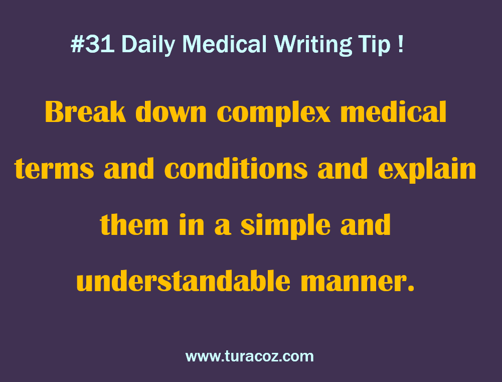 turacoz's tweet photo. #31 DailyMedicalWritingTip http://t.co/3xMir7oICr