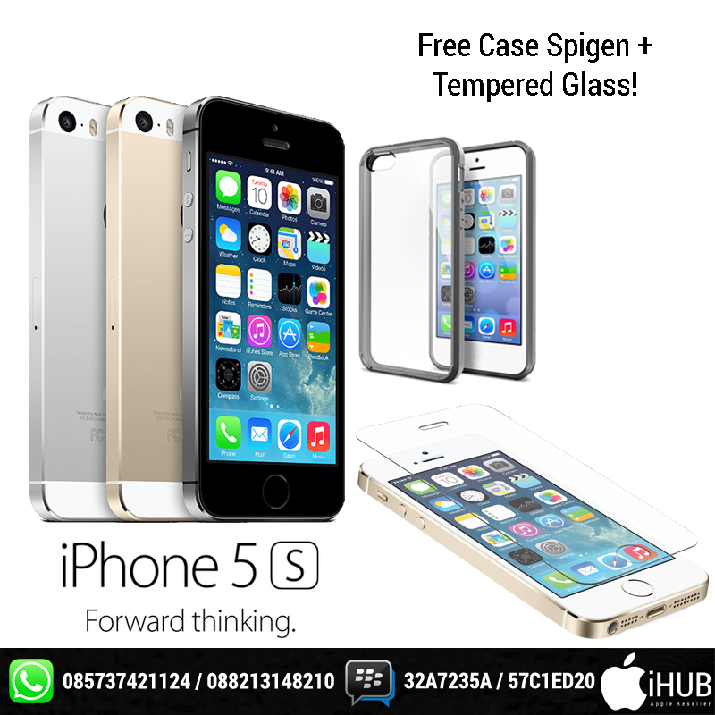 iHubApple's tweet photo. Special Promo! Beli iPhone 5s sekarang, free Spigen Case + Tempered Glass. Grab it fast #iHubAppleStore http://t.co/dJFLsA1qhd