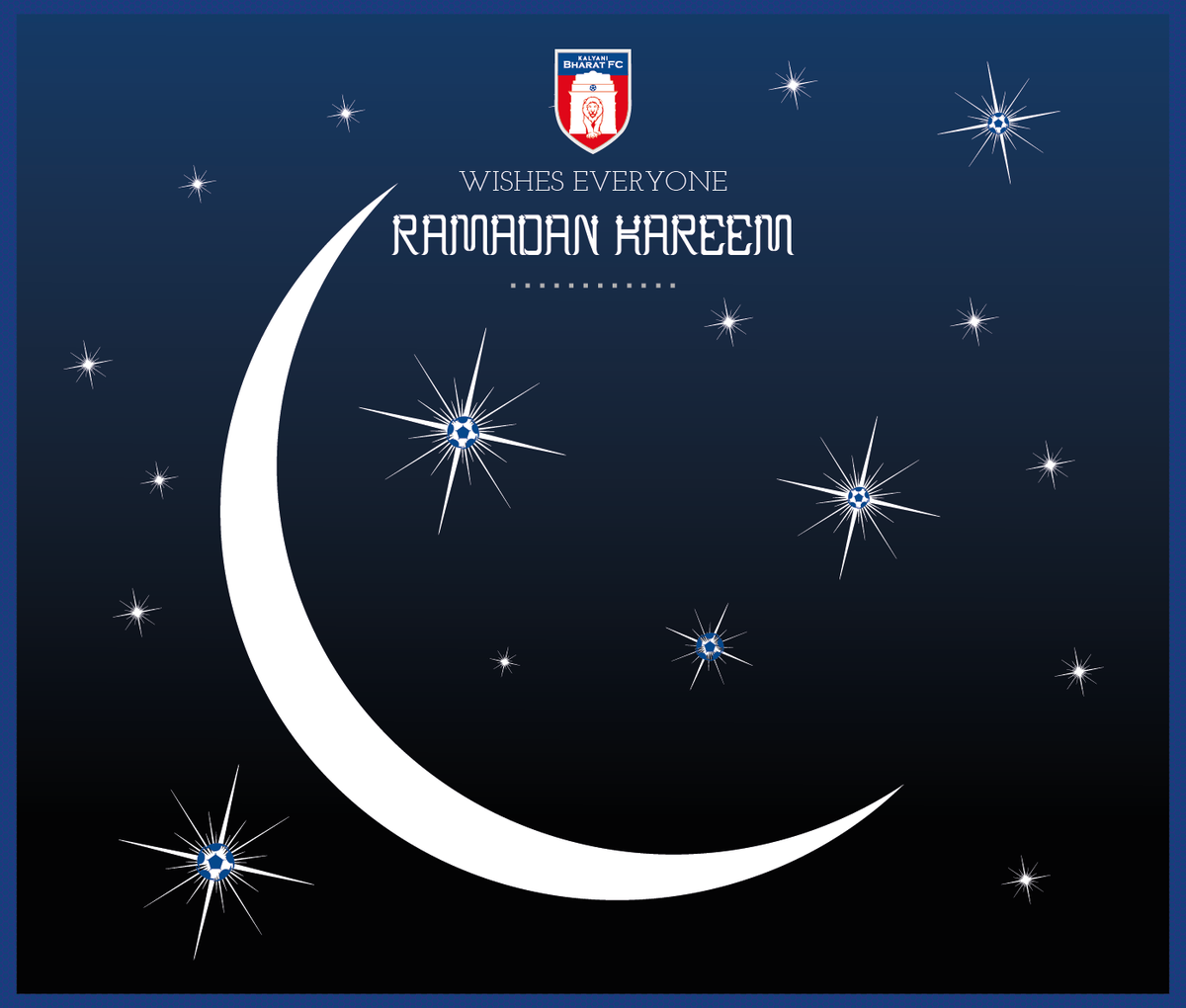 BharatFC's tweet photo. #BharatFC wishes everyone a very happy, joyous and peaceful Ramazan! Ramadan Kareem to all! http://t.co/7VDhlRz994