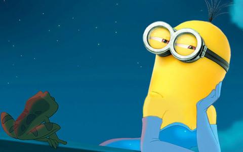 'Los Minions' se visten de princesas bit.ly/1RffsAc