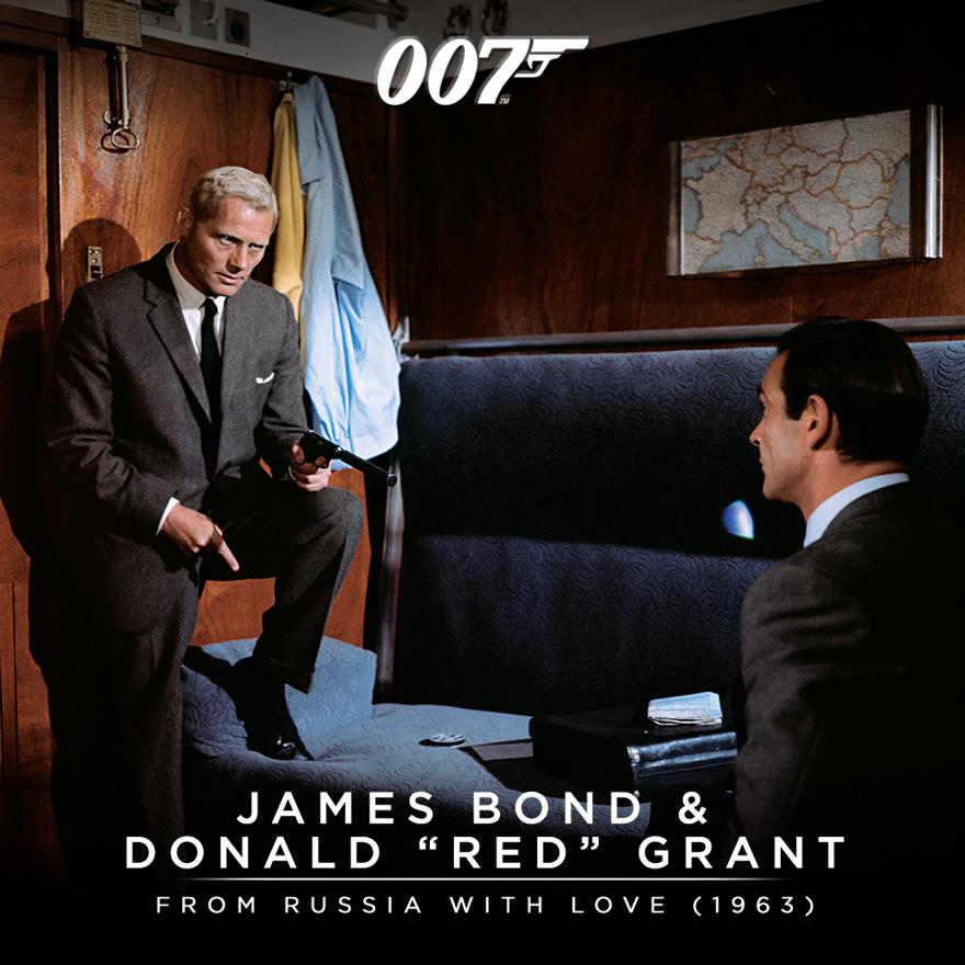 trone forhistorisk Rektangel James Bond on Twitter: "On this day in 1963, FROM RUSSIA WITH LOVE,  shooting began on Bond and Donald “Red” Grant's fight on the train  http://t.co/TWLa6hDS6Z" / Twitter