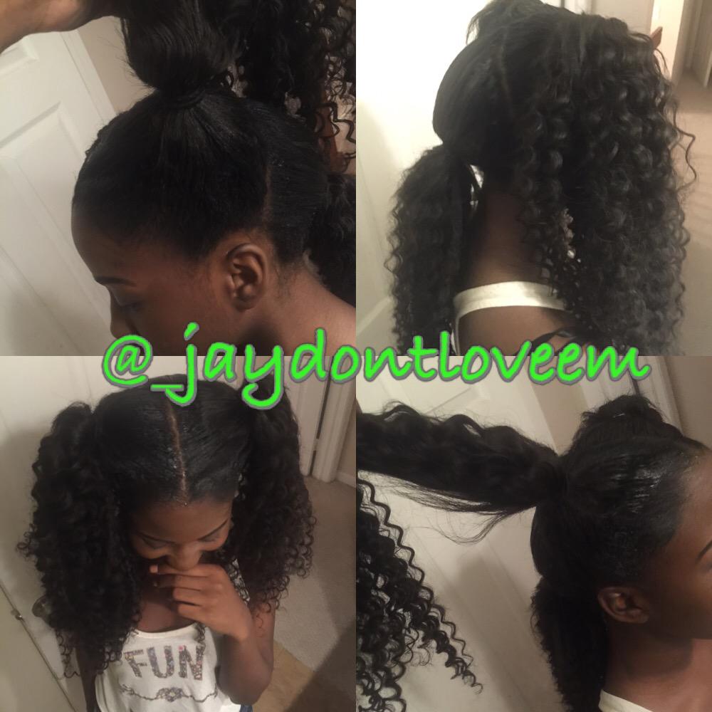 SimplyyCherish's tweet image. #3partsewin by @_jaydontloveem get slayed for the weekend hurry up and book her