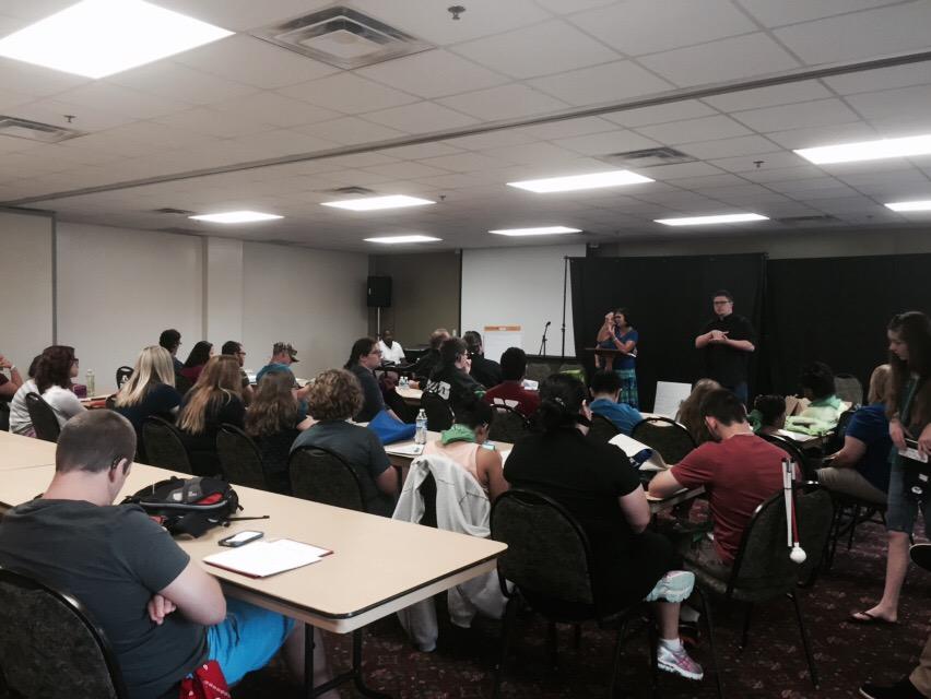 INDBServices's tweet photo. Indiana family members are learning a lot this week at the KY transition institute. http://t.co/GvRJa77QIY