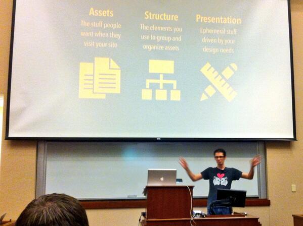 TCDrupal's tweet image. Was this the keynote @eaton gave with an ipad and an overhead projector?
2015.tcdrupal.org #TCDrupalArchive