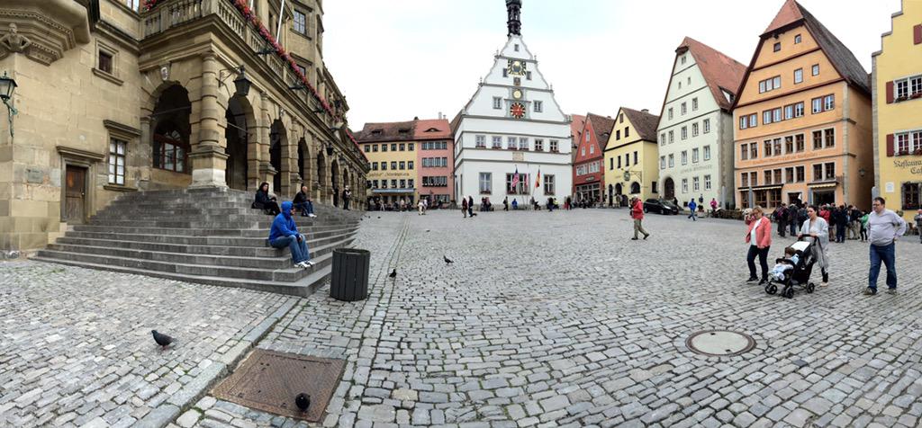 DaleJr's tweet photo. Spending the day in Rothenburg, Germany. Amazing city. #PanoramicFun http://t.co/7pzF5mDS4P