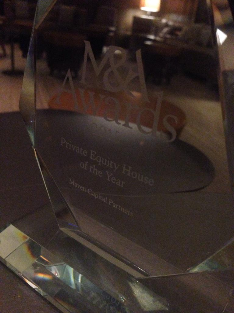 Maven_CP's tweet photo. @Maven_CP: Great night at the @ the M&A awards. Great night for Maven. #manda15 http://t.co/tooDw5nrWG