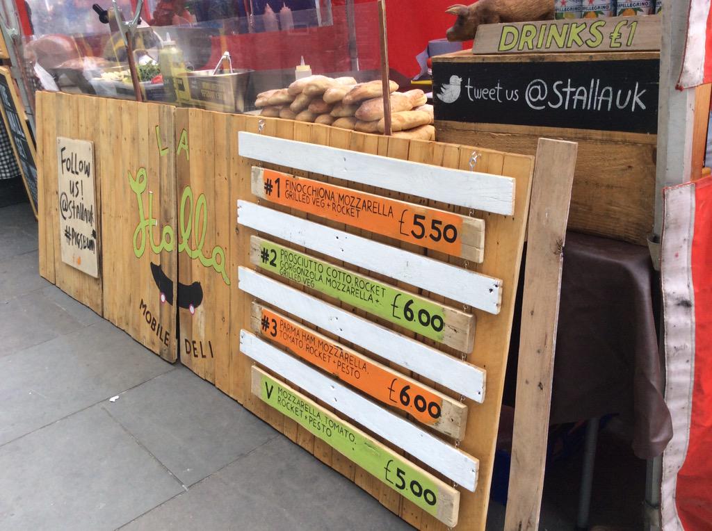 stallauk's tweet photo. Trott on down to @LowerMarshMrkt for a stalla triple decker sandwich with cured pork #pigsbum http://t.co/rQl8fmBk5t