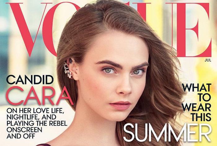 Our July issue is here with @Caradelevingne on her first Vogue cover! vogue.cm/1RfCo21