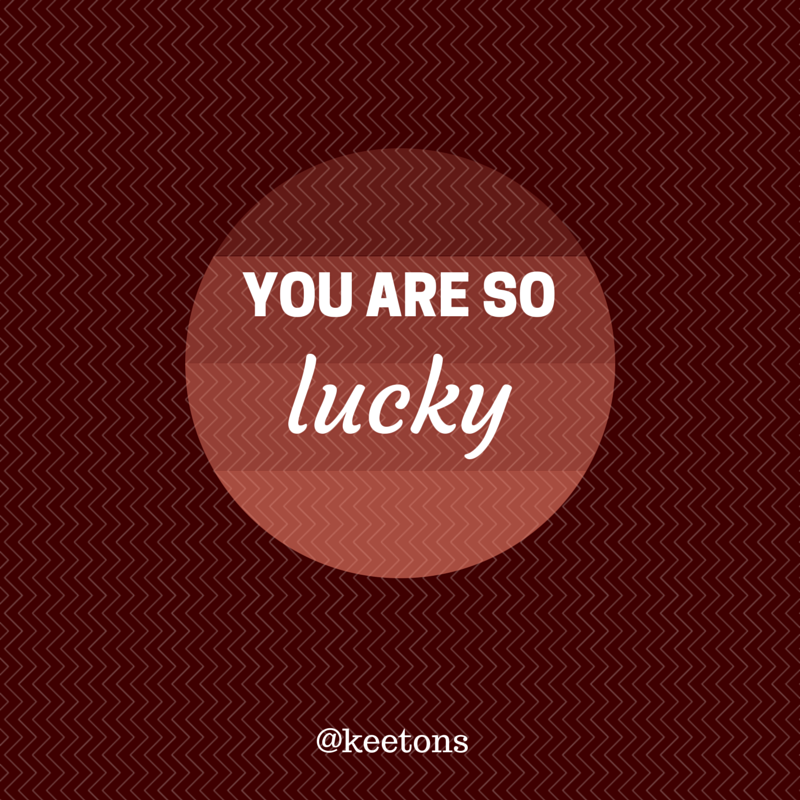 Instead of focusing on what you don't have, look at what you do.
What's ONE thing you're #thankful for right now?