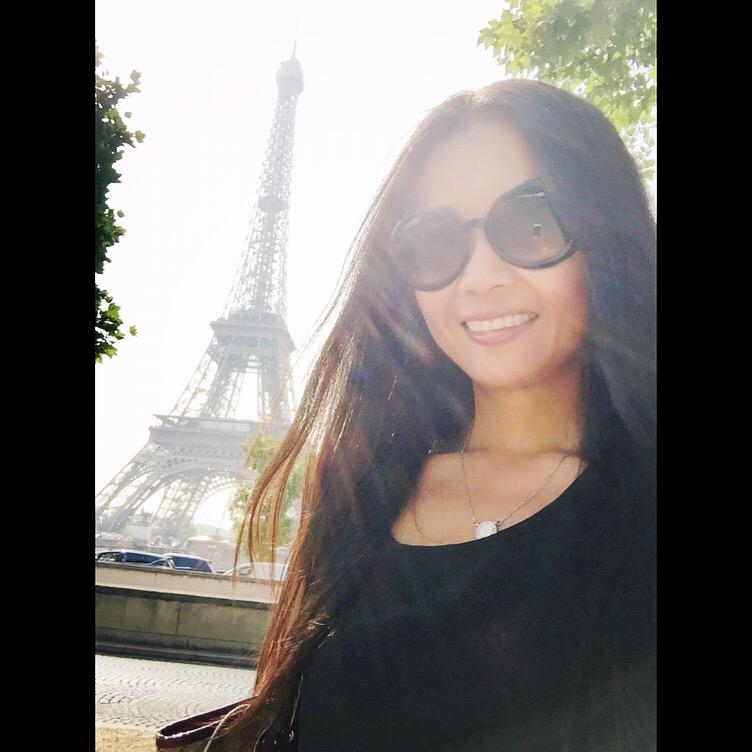 WendyHung's tweet photo. One week. Best decision ever! #HappyGirl #LivingForMe #JetsetParis http://t.co/0Kpyx8Uj8h