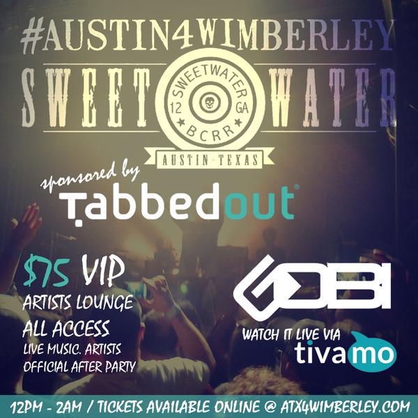 TeamTivamo's tweet photo. ATTN! Watch @GOBIBAND live at @SweetwaterBCRR 6/20 @ATX4Wimberley online!
Support &amp; donate: http://t.co/xNAsIl8sr8 http://t.co/1unBW6OIrD
