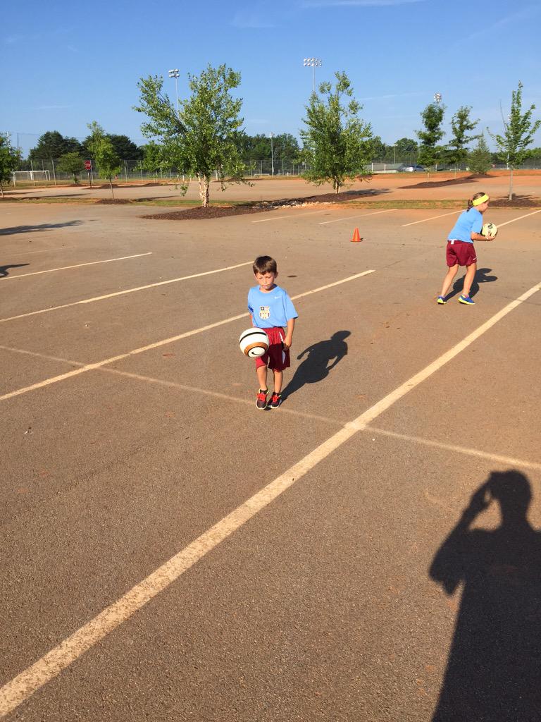 ThunderSC's tweet photo. #thunder #TSC #thunderELITEcamp http://t.co/QltNX194CO