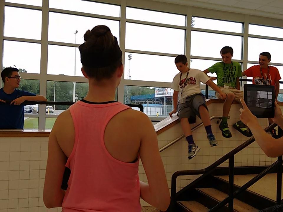 _TruPower_'s tweet photo. Day 2 of filming, it's getting more creative! http://t.co/jcUD6LJ3gS