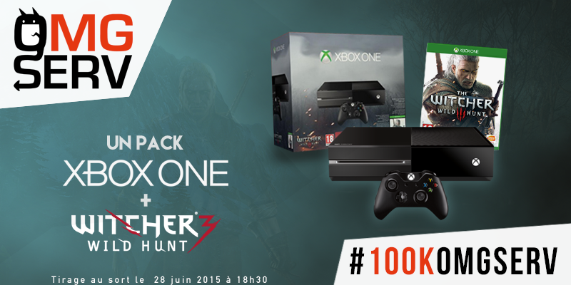 OMGSERV's tweet image. #100kOMGSERV
Un pack Xbox One + The Witcher 3 à gagner !

Pour participer : #RT + Follow @OMGSERV