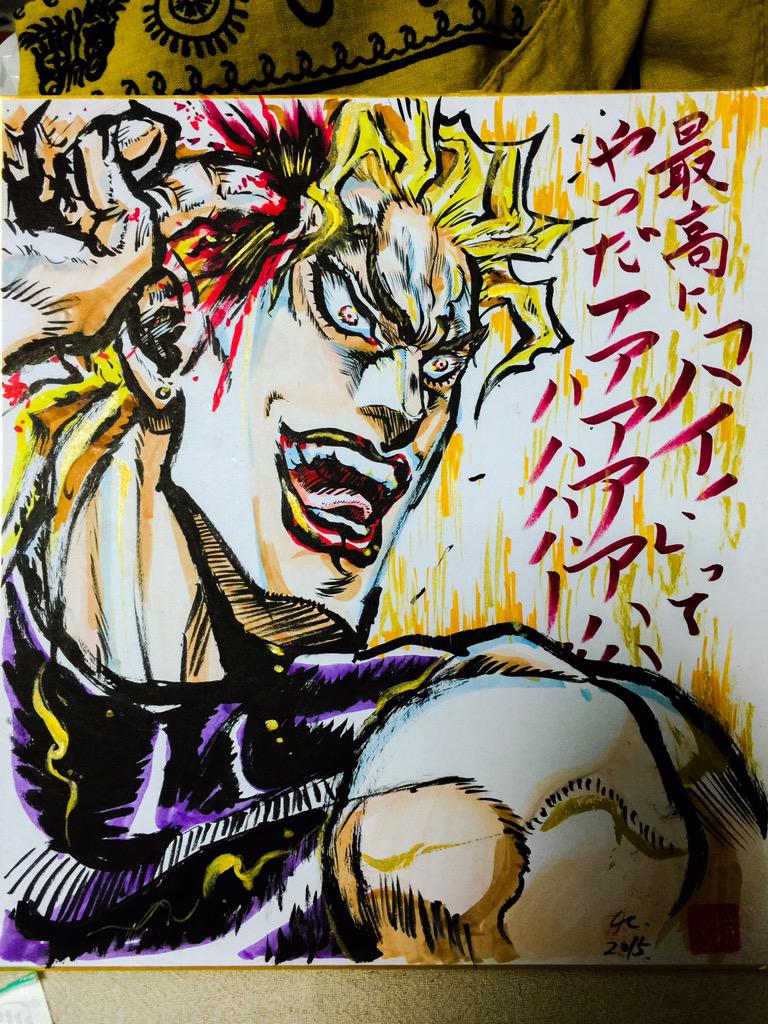 Jojo Anime ジョジョ最終回にて デレマス武内pが出演確認 作画監督のイラスト そして感想ツイートをまとめた Togetter