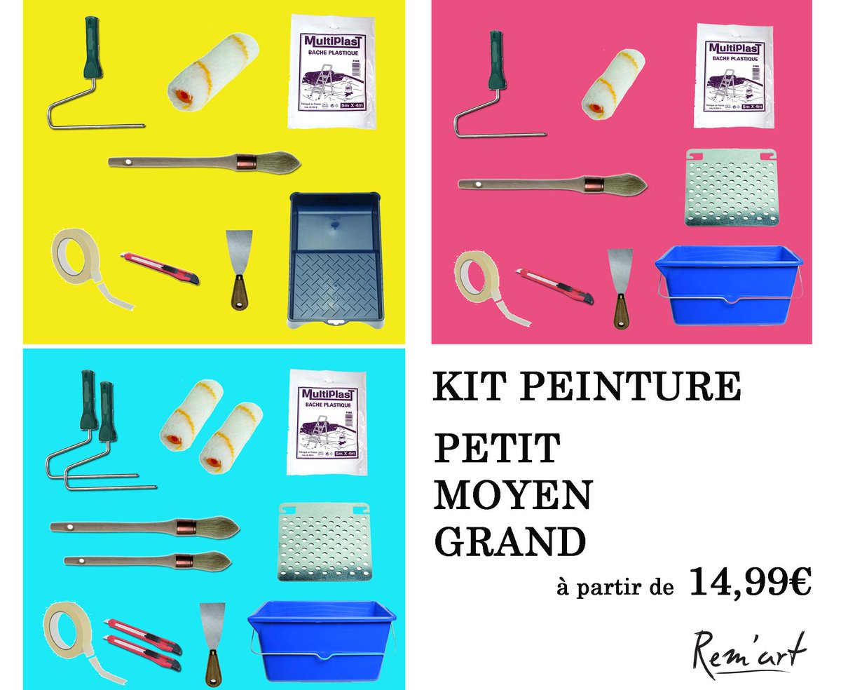 Remart_Brushes's tweet photo. @Ruedesrelookeur Choisissez le Kit peinture qui vous convient sur http://t.co/si6StVtFAC http://t.co/VgL1GBMmuN