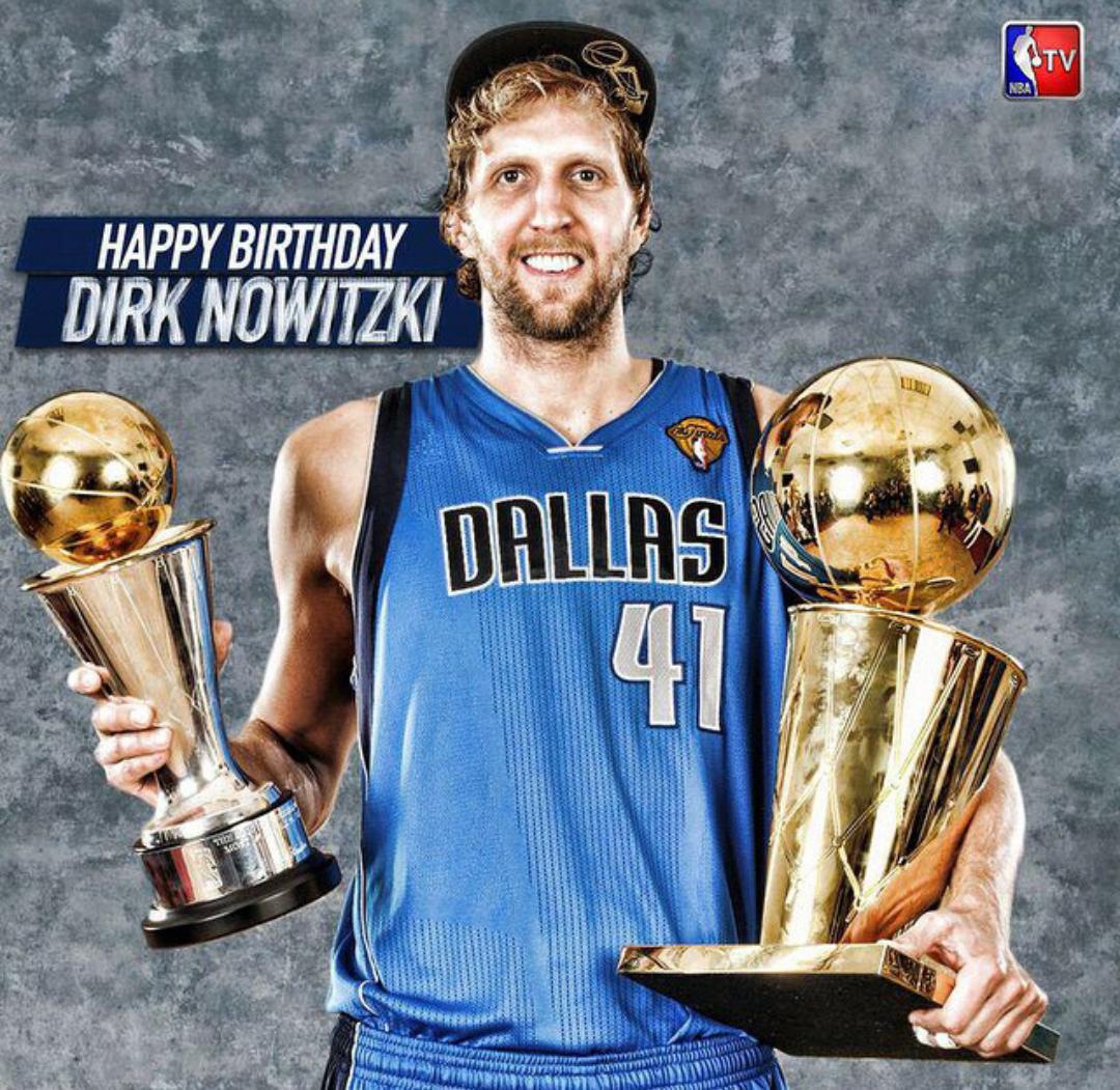 Lets wish Dirk Nowitzki a Happy Birthday ! 