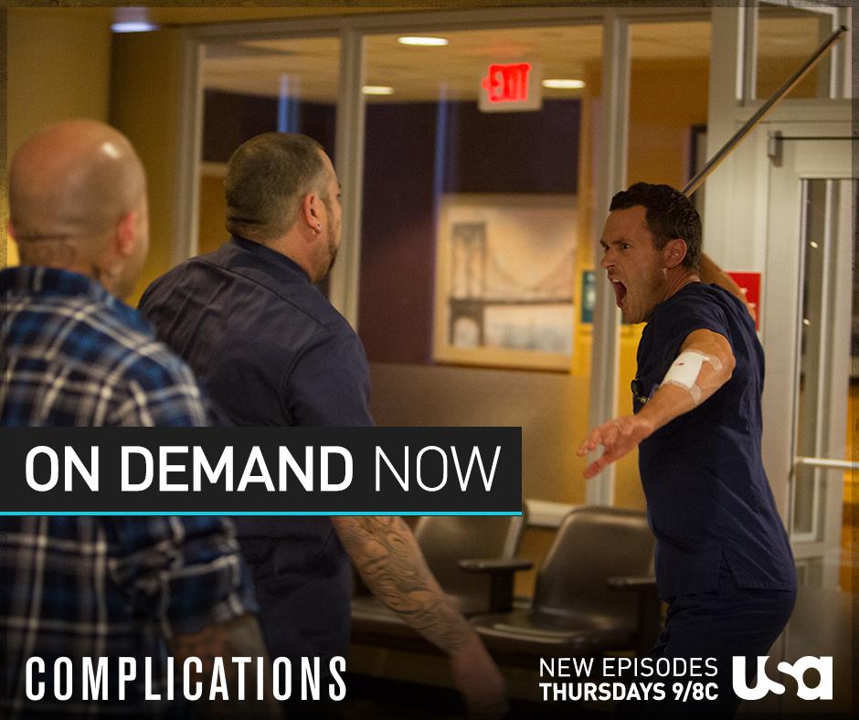 See 3 eps of #BurnNotice creator <a href="/MattNixTV/">Matt Nix</a>'s new series, #Complications, online or On Demand. usanet.tv/WatchEp3