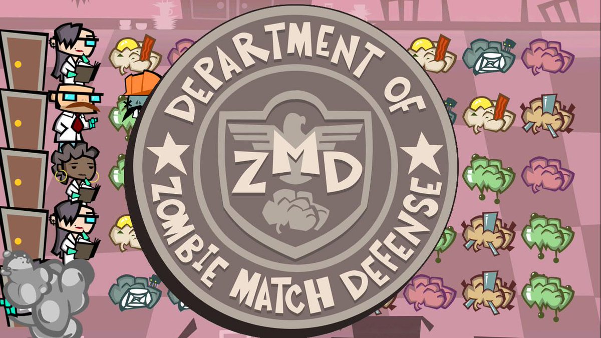 Match-Three Puzzles Merge With the Undead in Zombie Match Defense gamezebo.com/2015/06/19/mat…