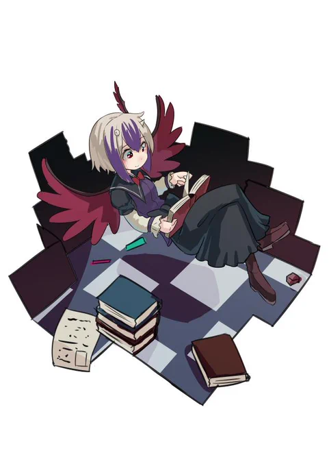 本読み妖怪#深夜の真剣お絵描き60分一本勝負 