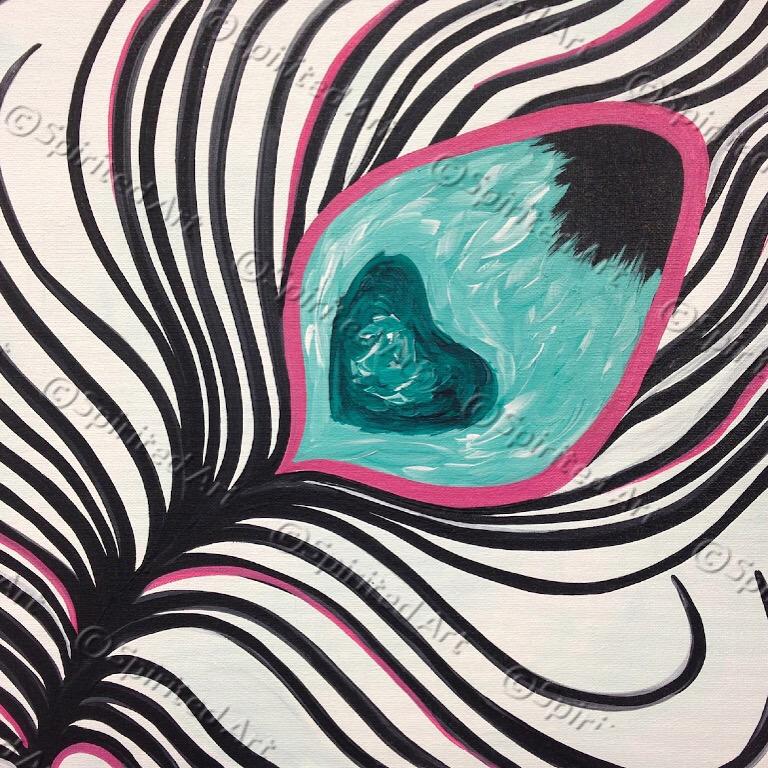 myspiritedart's tweet image. Paint the Funky Feather tonight with Keithe at 6:30!  This is a fun NEW painting! #funkyfeather #spiritedarthsv