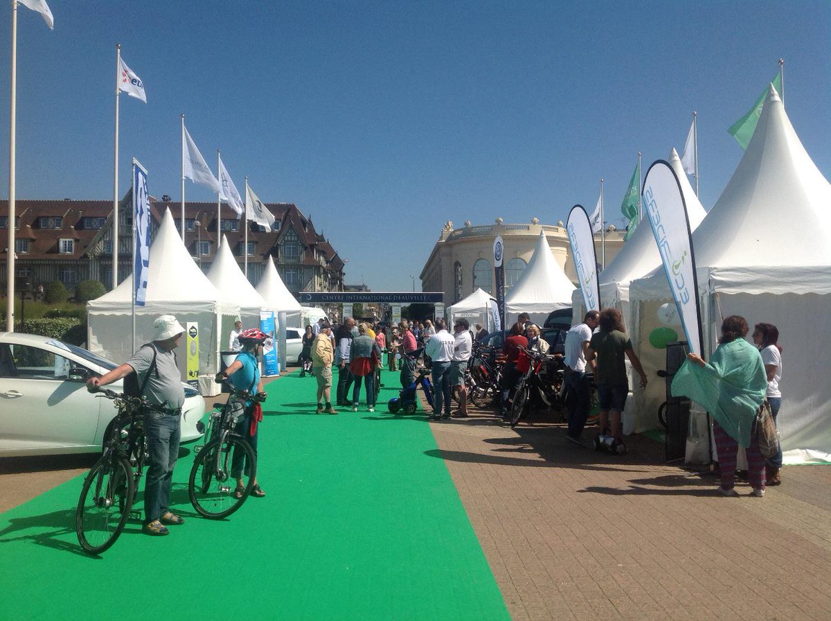 Venez essayer les véhicules de nos exposants au @CID_Deauville. <a href="/SalonEDD/">ElectricDrive</a> <a href="/ElectromobiliT/">ElectroMobiliT</a>