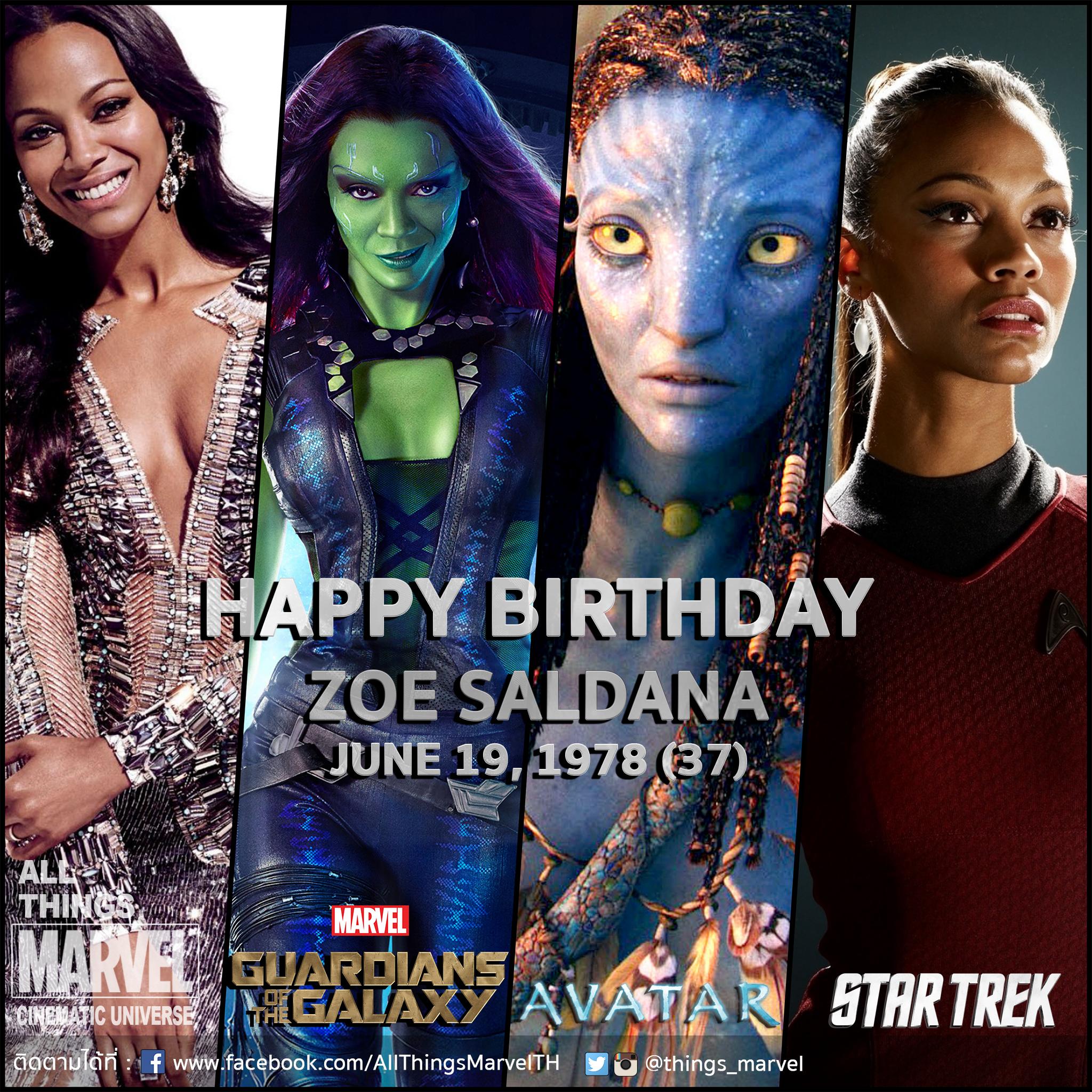  Happy Birthday to     (Zoe Saldana)      Guardians of the Galaxy 2 (2017)           