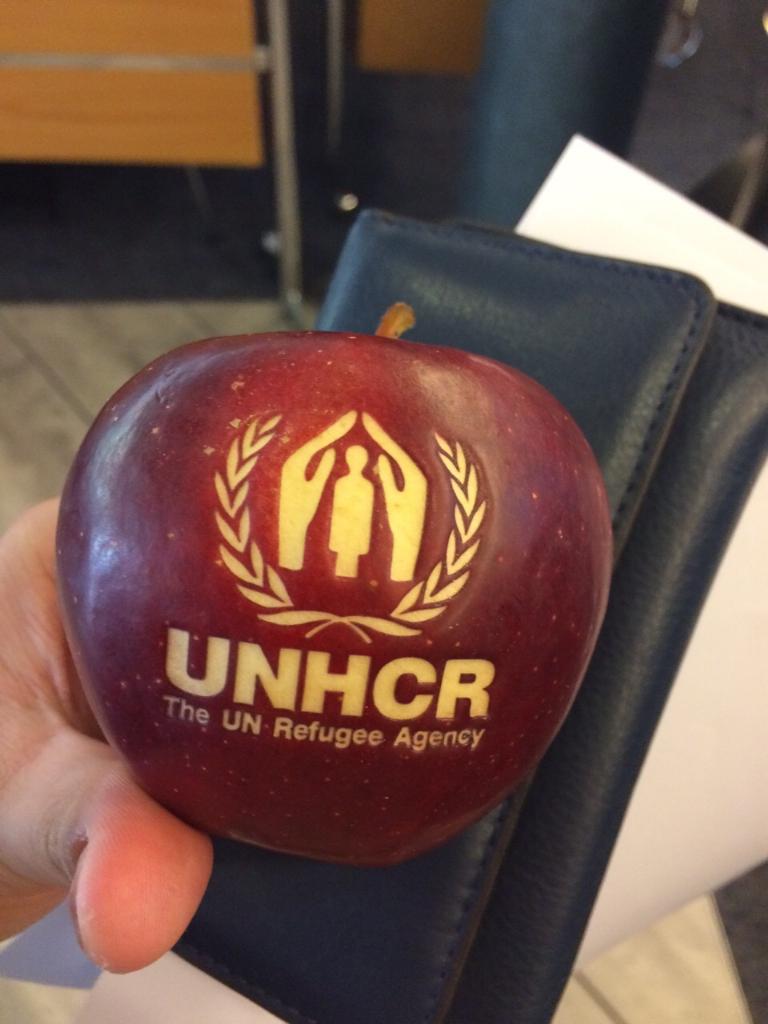 DPE17's tweet image. #worldrefugeeday at UNHCR HQ.