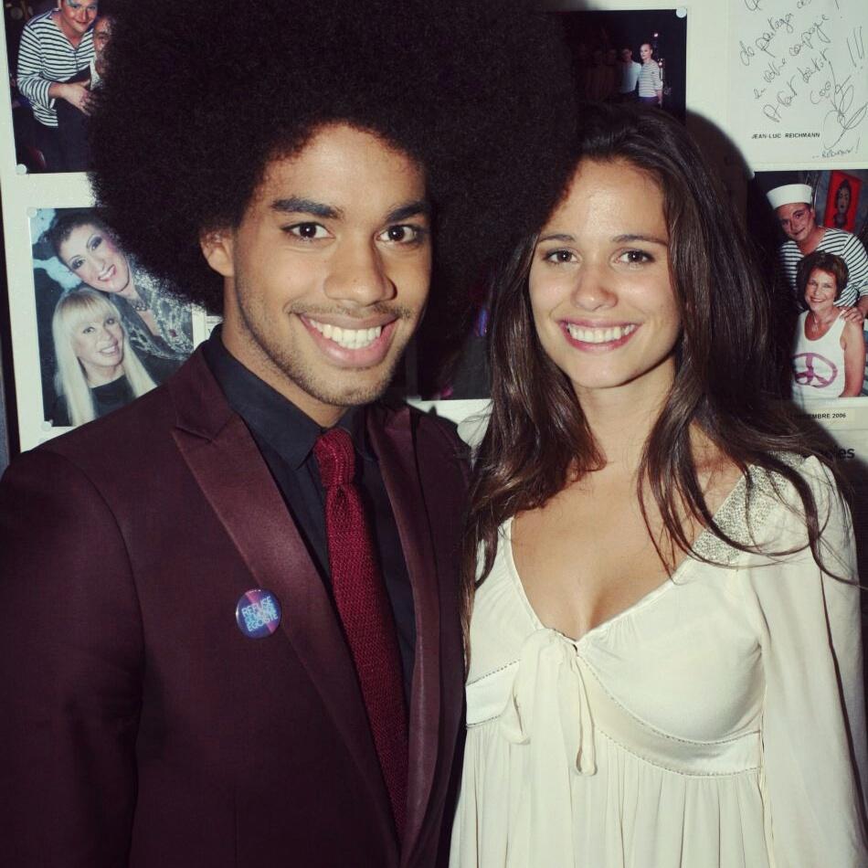 LucieLucasWeb's tweet photo. 04.06.15 ■ @LucieLucasOffic avec @KevinElarbi @Gwendaloff et #ArnauldMercadier aux 13 ans du Cabaret "Artishow" http://t.co/1cT3TyOOlR