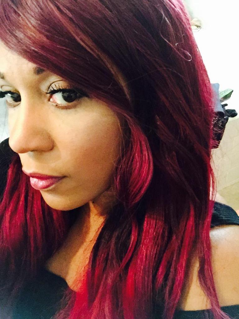 CHOZZENEMPIRE's tweet photo. f3LECIA NEW HAIR COLOR WHAT DO YALL THINK? http://t.co/9o0RYa3hXk