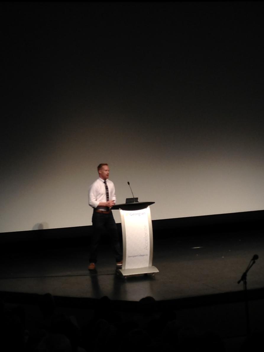 <a href="/jonmonty/">Jon Montgomery</a>: On a daily basis, I try to do something that scares me #georgiancollege #dreambig