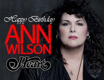 Hoy Ann Wilson está de cumpleaños ¡Happy Birthday! genial cover  