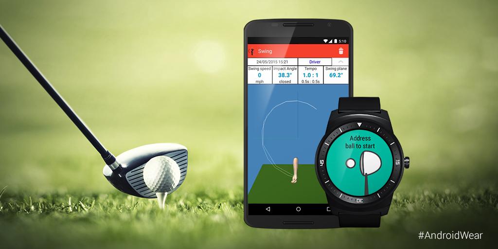 android wear golf