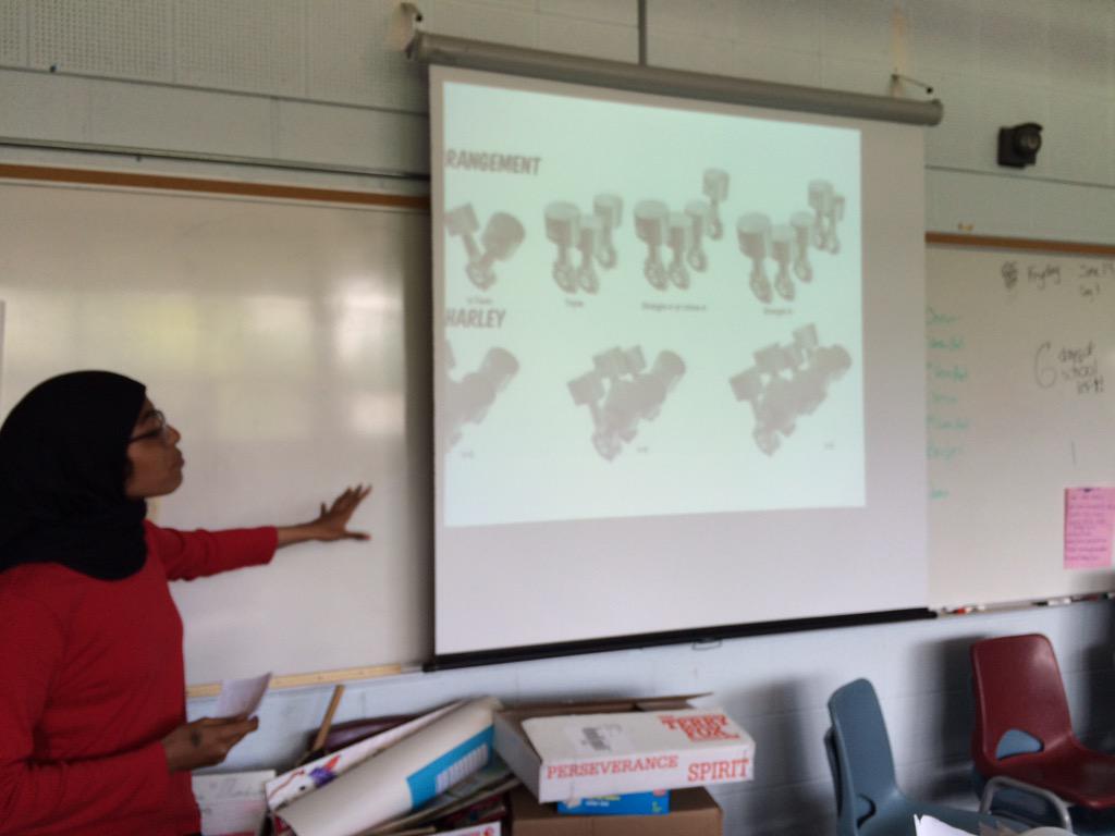 Deepanshi shares #lolitafashion for her #GeniusHour investigation, while Fatima shares info about car #mechanics!